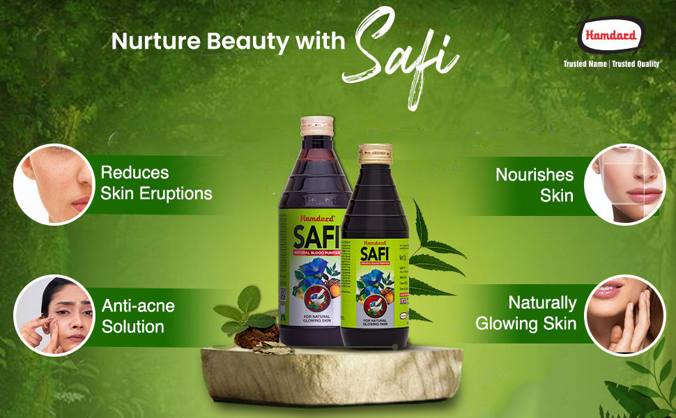 Buy Hamdard Safi Natural Blood Purifier Syrup, 100 ml | 19 Minutes ...
