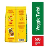 Saffola Masala Veggie Twist Oats, 500 gm, Pack of 1