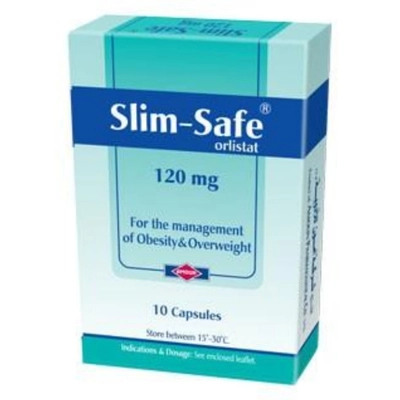 SAFE SLIM 120MG CAPSULE, Pack of 10 CAPSULES