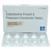 Safpod-CV Tablet 10's, Pack of 10 TabletS