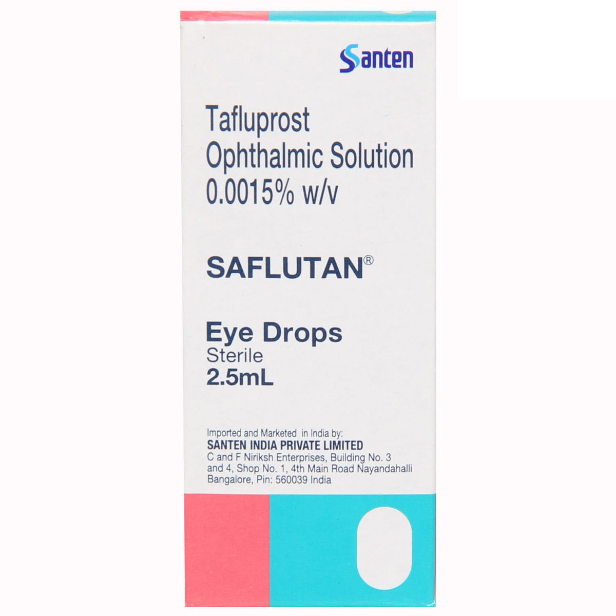 Buy Saflutan Eye Drops 2.5 ml Online