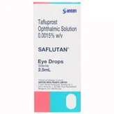 Saflutan Eye Drops 2.5 ml, Pack of 1 EYE DROPS