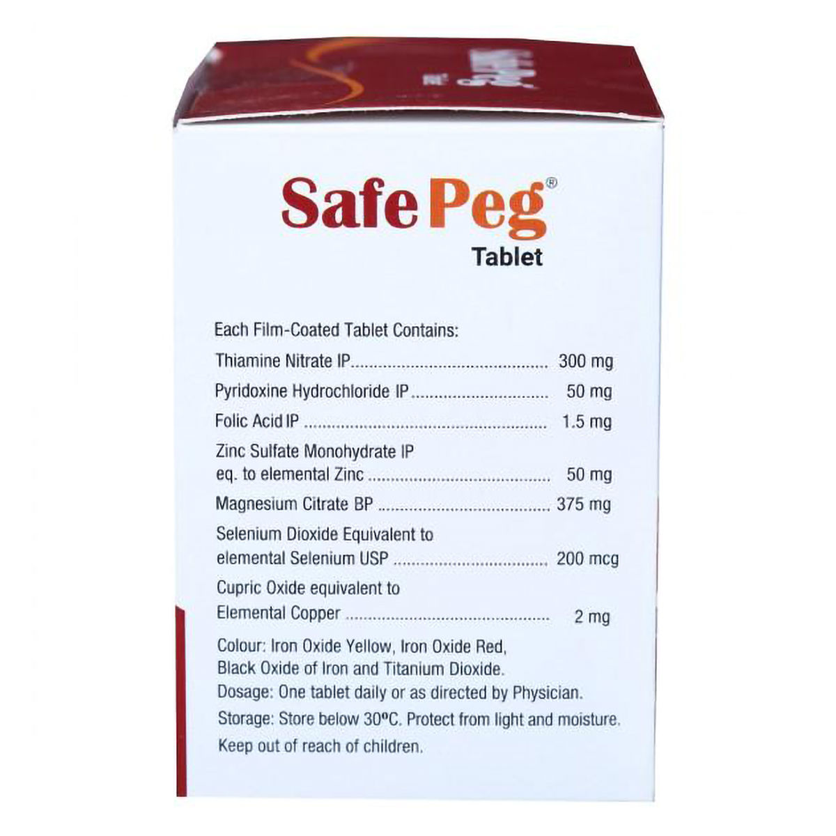 Safe Peg Tab | Uses, Side Effects, Price | Apollo Pharmacy