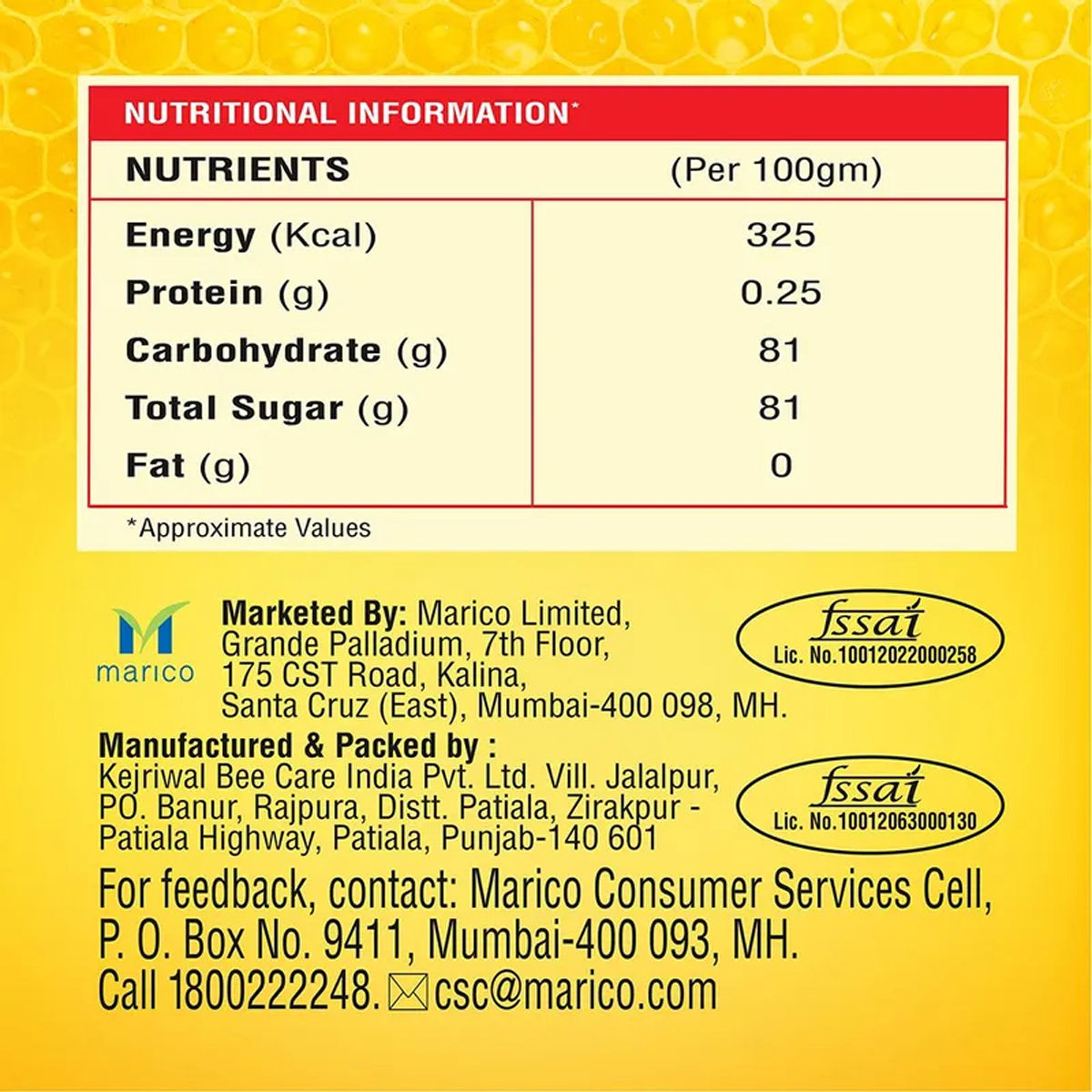 Saffola Honey, 100 gm, Pack of 1 