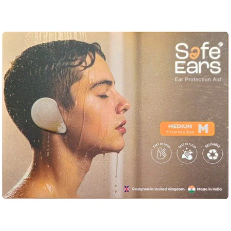 Safe Ears Beige Medium, 1 Count