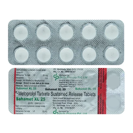 Sahamet XL 25 Tablet 10's