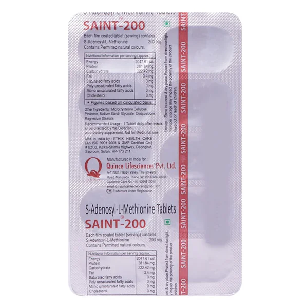 Saint 200 Tablet 10's