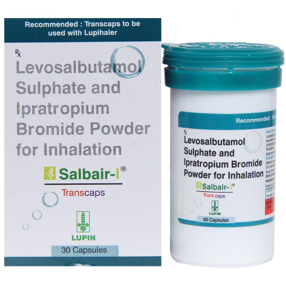 Salbair I Transcaps 30's, Pack of 1 TRANSCAP Salbair I Transcaps 30's, Pack of 1 TRANSCAP