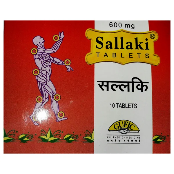 Sallaki 600 mg, 10 Tablets
