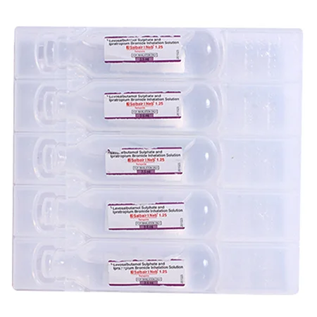 Salbair I Neb 1.25 Transpules 2.5 ml