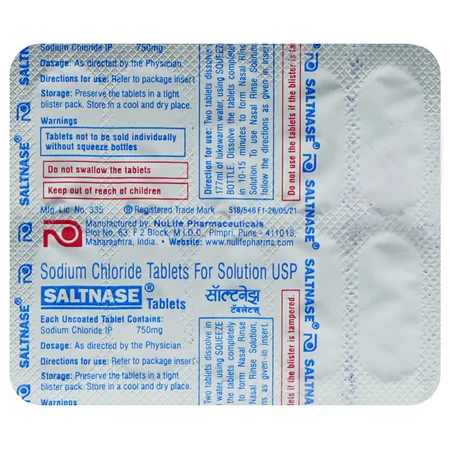 Saltnase Tablet 10's
