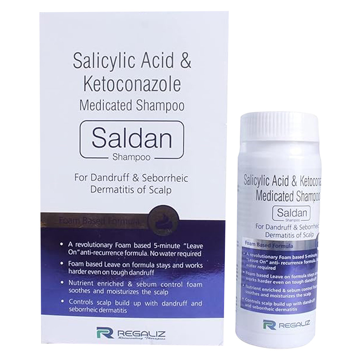 Saldan Shampoo, 60 ml, Pack of 1 Saldan Shampoo, 60 ml, Pack of 1