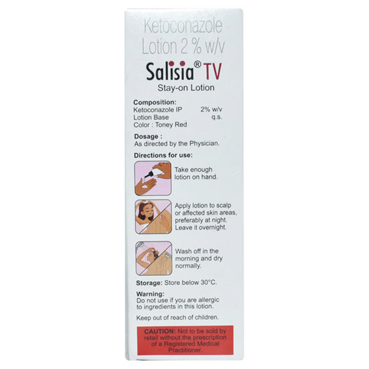 Salisia TV 2% Lotion 50 ml, Pack of 1 LOTION Salisia TV 2% Lotion 50 ml, Pack of 1 LOTION