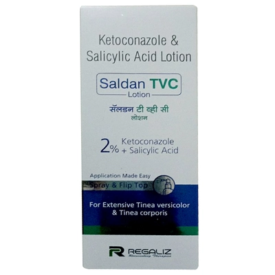 Saldan TVC 2% Lotion 60 ml, Pack of 1 Lotion