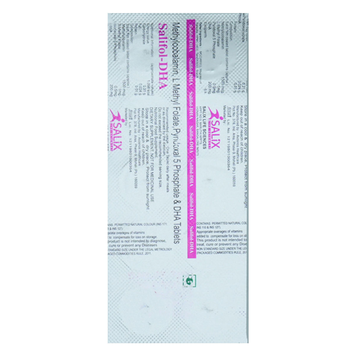 Buy Salifol-DHA Tablet 10's Online