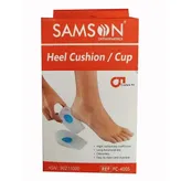 Silicone Samson Heel Cushion Cup Medium FC-4005, 1 Pair, Pack of 1
