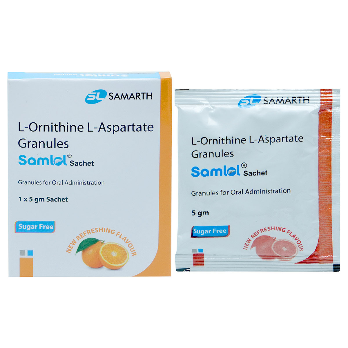 Samlol Sugar Free New Refreshing Flavour Granules 5 gm, Pack of 1 GRANULES Samlol Sugar Free New Refreshing Flavour Granules 5 gm, Pack of 1 GRANULES