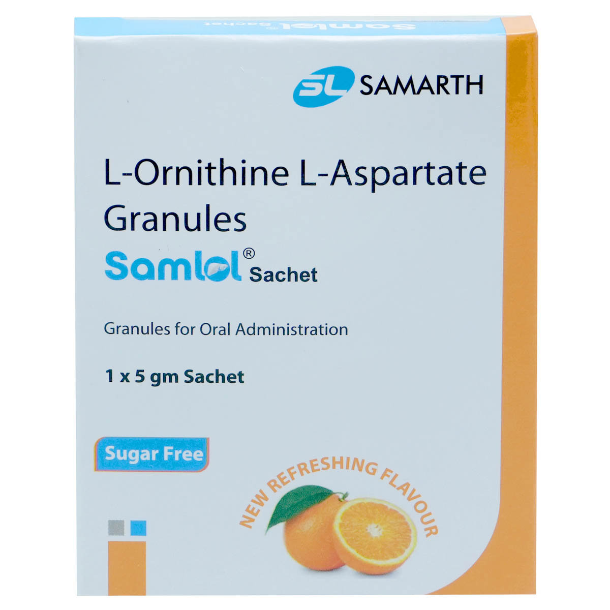 Samlol Sugar Free New Refreshing Flavour Granules 5 gm, Pack of 1 GRANULES Samlol Sugar Free New Refreshing Flavour Granules 5 gm, Pack of 1 GRANULES