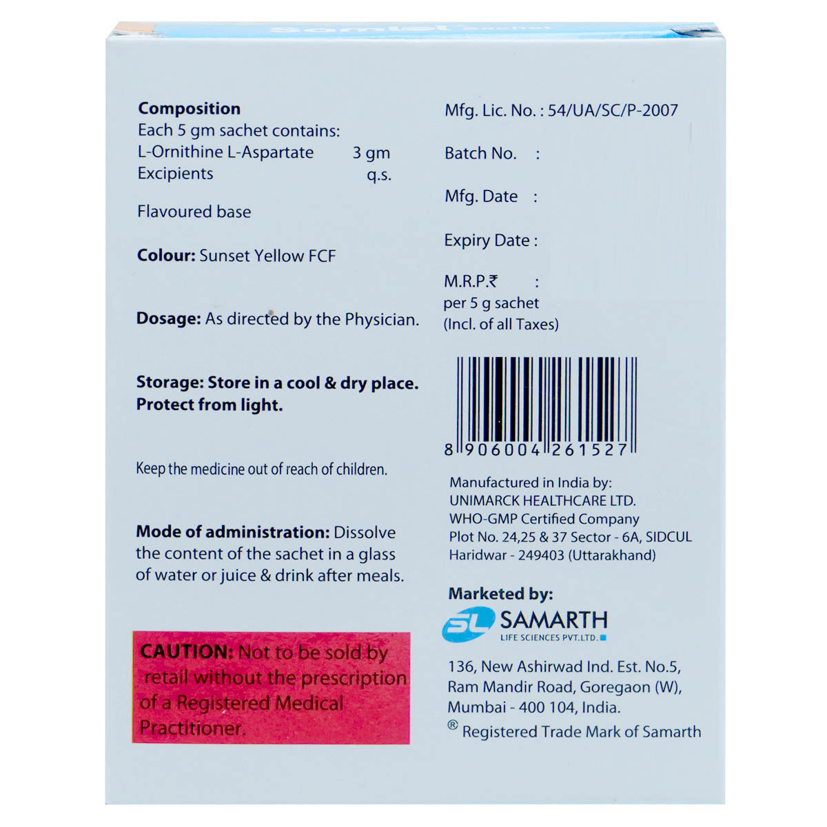 Samlol Sugar Free New Refreshing Flavour Granules 5 gm, Pack of 1 GRANULES Samlol Sugar Free New Refreshing Flavour Granules 5 gm, Pack of 1 GRANULES