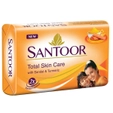 Santoor Sandal & Turmeric Soap, 100 gm