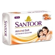 Santoor Sandal & Almond Milk Soap, 100 gm