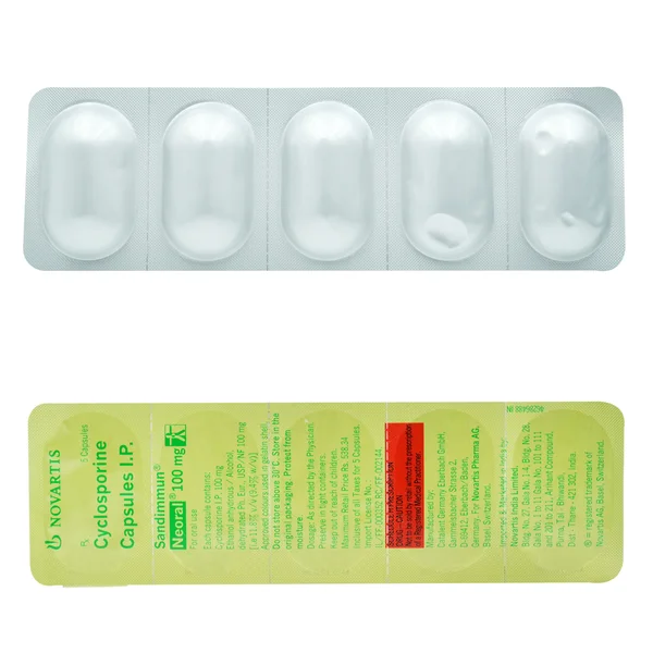 Sandimmun Neoral 100 mg Capsule 5's