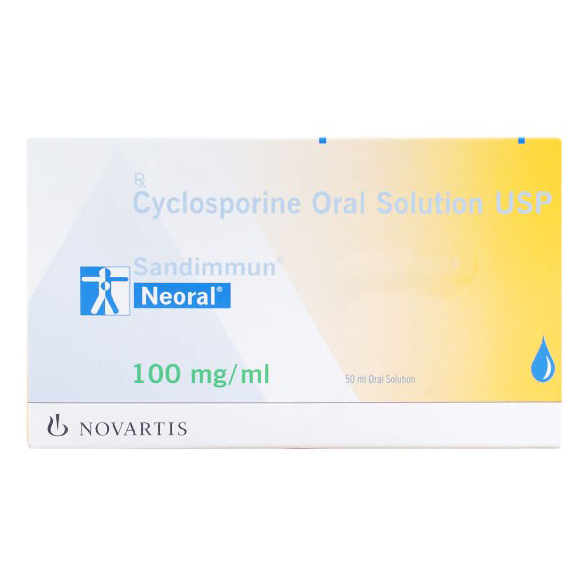 Sandimmun Neoral 100mg/ml Solution 50 ml, Pack of 1 Sandimmun Neoral 100mg/ml Solution 50 ml, Pack of 1