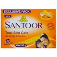 Santoor Sandal & Turmeric Soap, 600 gm (4 x 150 gm)