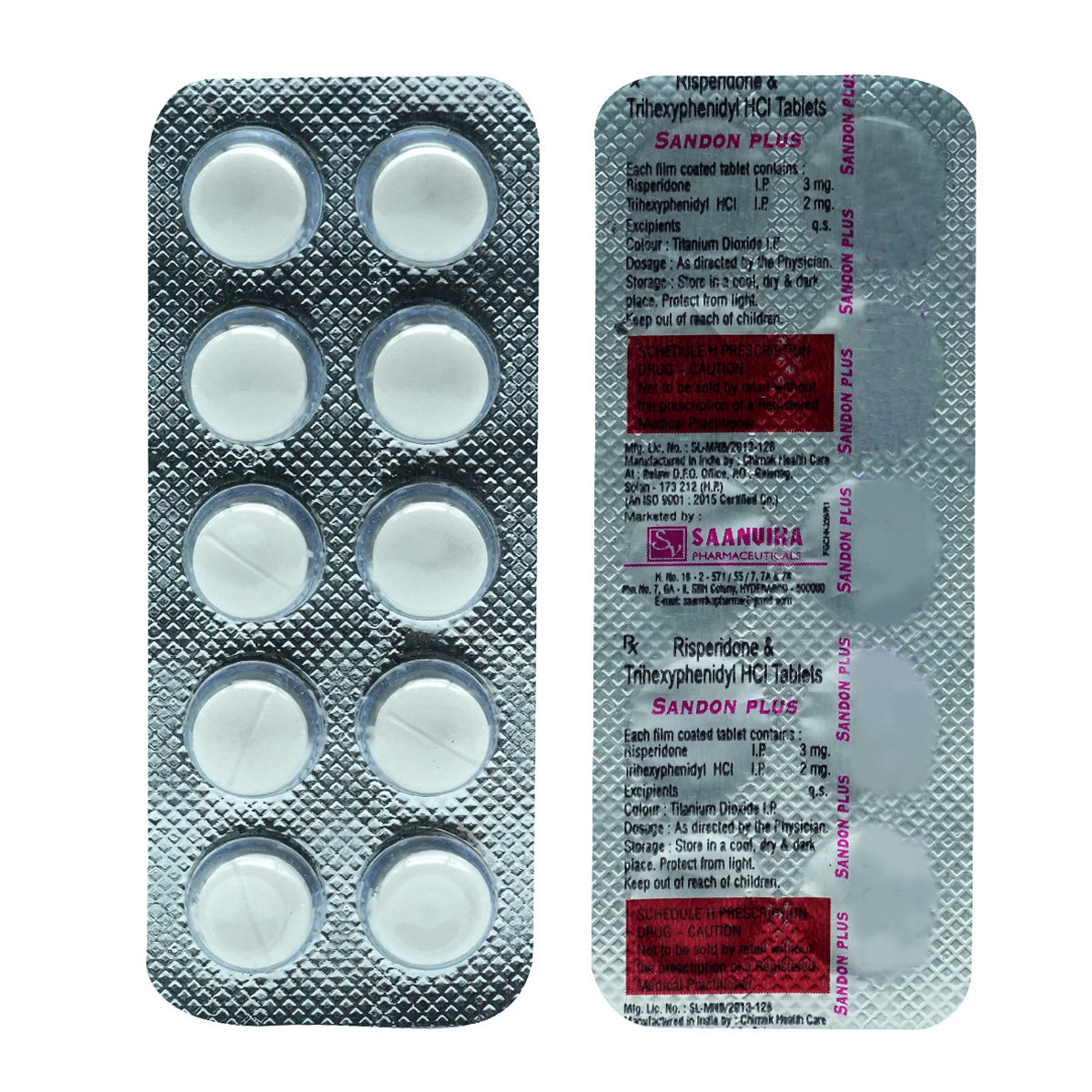 Sandon Plus Tablet 10's, Pack of 10 TabletS Sandon Plus Tablet 10's, Pack of 10 TabletS