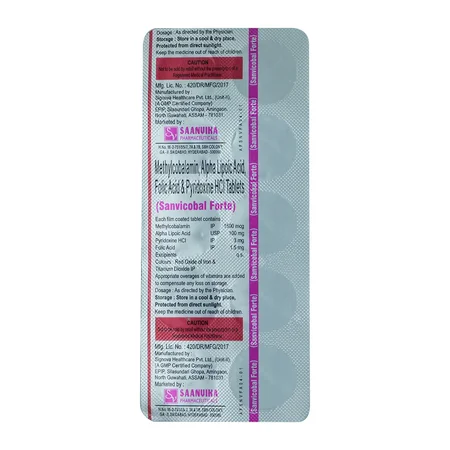 Sanvicobal Forte Tablet 10's