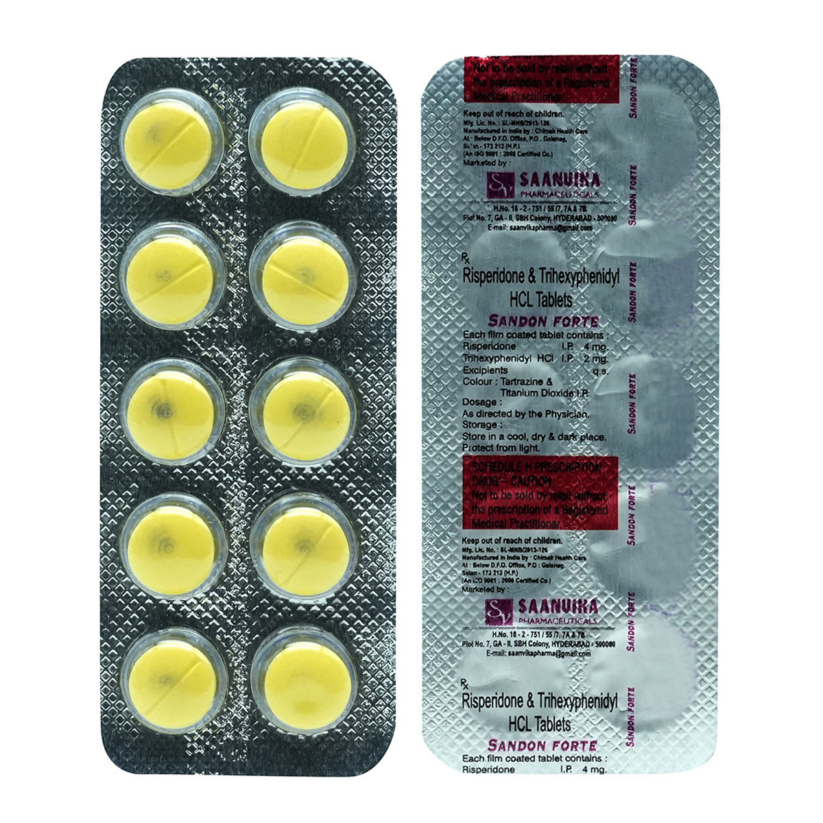 Sandon Forte Tablet 10's, Pack of 10 TabletS Sandon Forte Tablet 10's, Pack of 10 TabletS