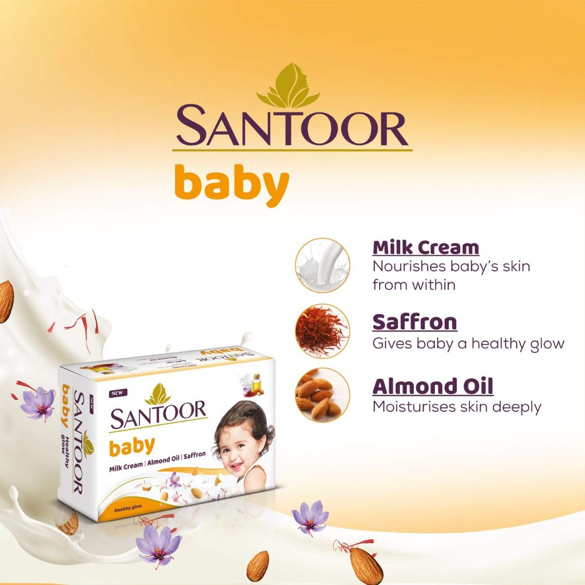 Santoor best sale baby kit