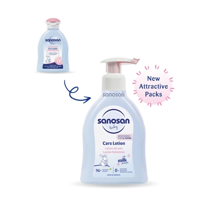 Sanosan Baby Care Lotion, 200 ml, Pack of 1