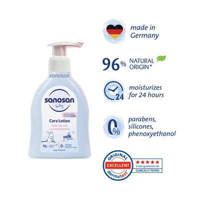 Sanosan Baby Care Lotion, 500 ml, Pack of 1