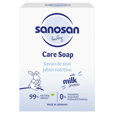 Sanosan Baby Care Soap, 100 gm, Pack of 1