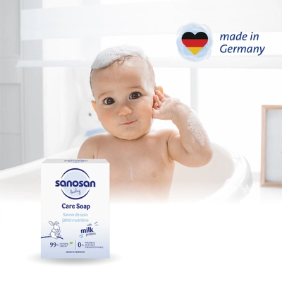 Sanosan Baby Care Soap, 100 gm, Pack of 1