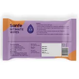 Sanfe Intimate Wipes Lavender &amp; Chamomile, 25 Count, Pack of 1