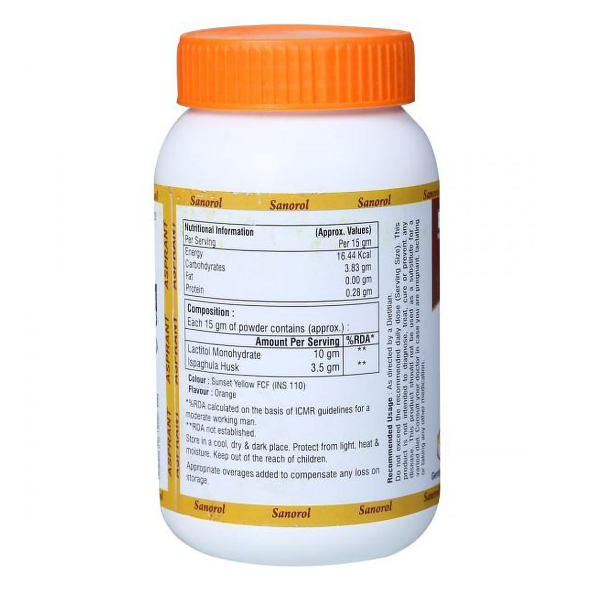 Sanorol Sugar Free Powder 180 gm, Pack of 1 Powder Sanorol Sugar Free Powder 180 gm, Pack of 1 Powder
