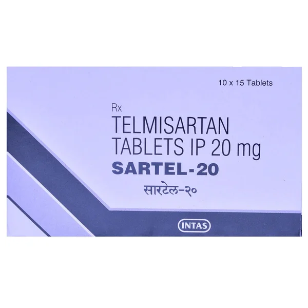 Sartel-20 Tablet 15's