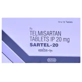Sartel-20 Tablet 15's, Pack of 15 TABLETS