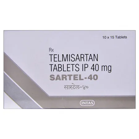 Sartel-40 Tablet 15's