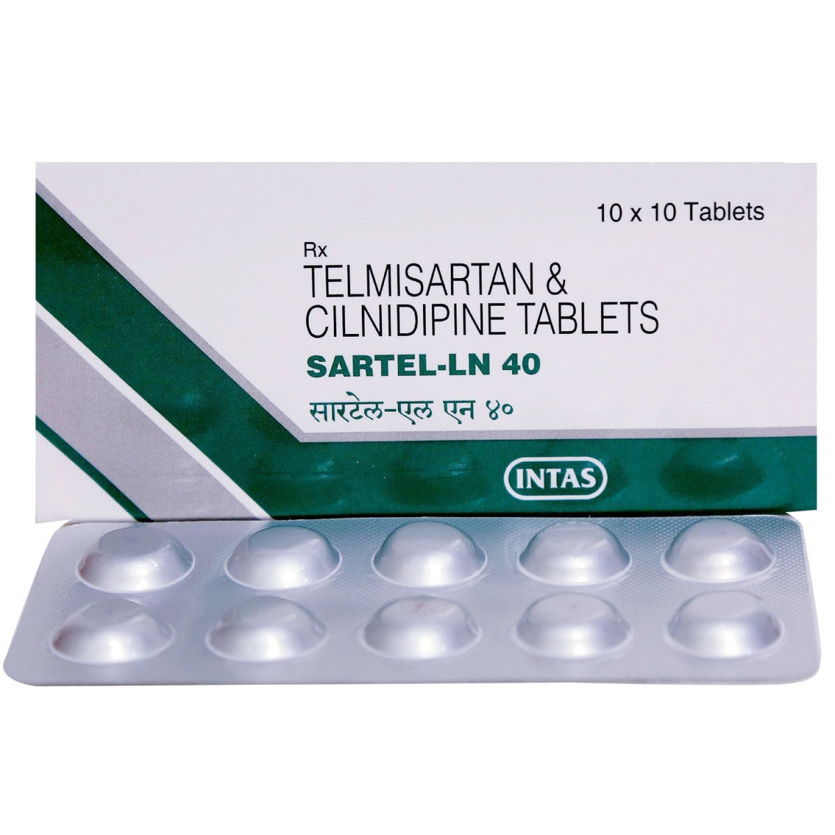 Sartel-LN 40 Tablet 10's, Pack of 10 Sartel-LN 40 Tablet 10's, Pack of 10