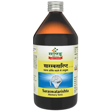 Sandu Saraswatarishta Memory Tonic, 200 ml