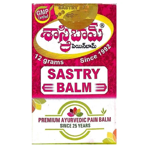 Sastry Balm, 12 gm, Pack of 1