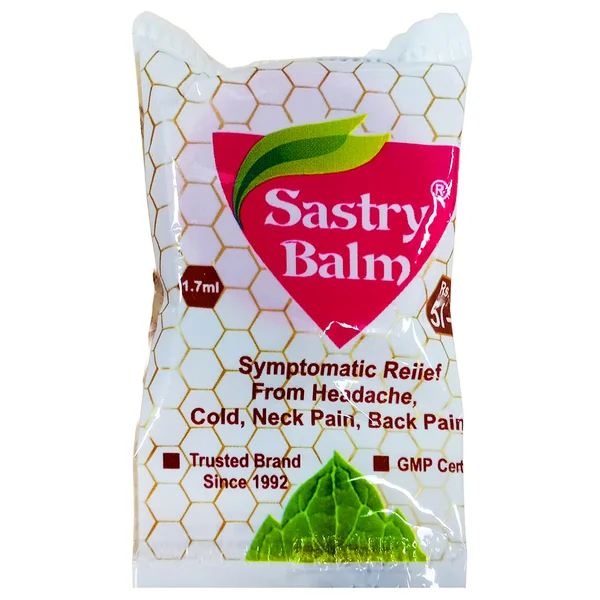 Sastry Balm Ayurvedic Pain Balm, 1.7 ml