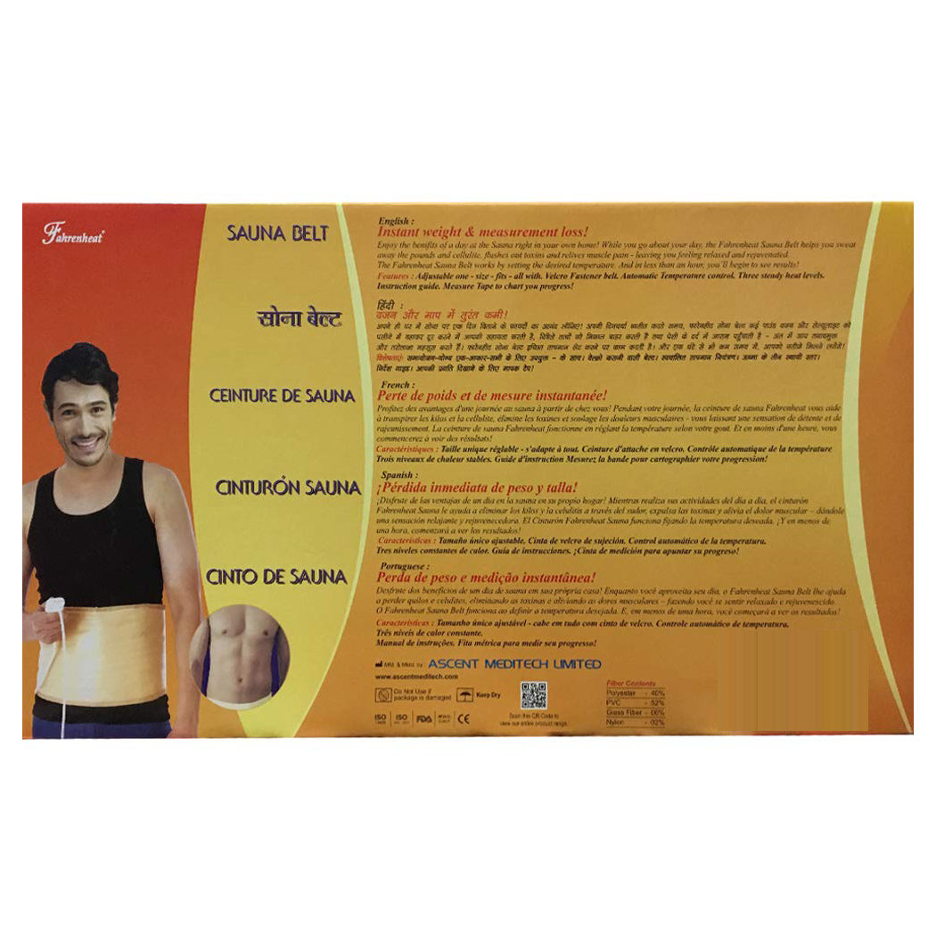 Flamingo Fahrenheat Sauna Belt Universal, 1 Count, Pack of 1 Flamingo Fahrenheat Sauna Belt Universal, 1 Count, Pack of 1