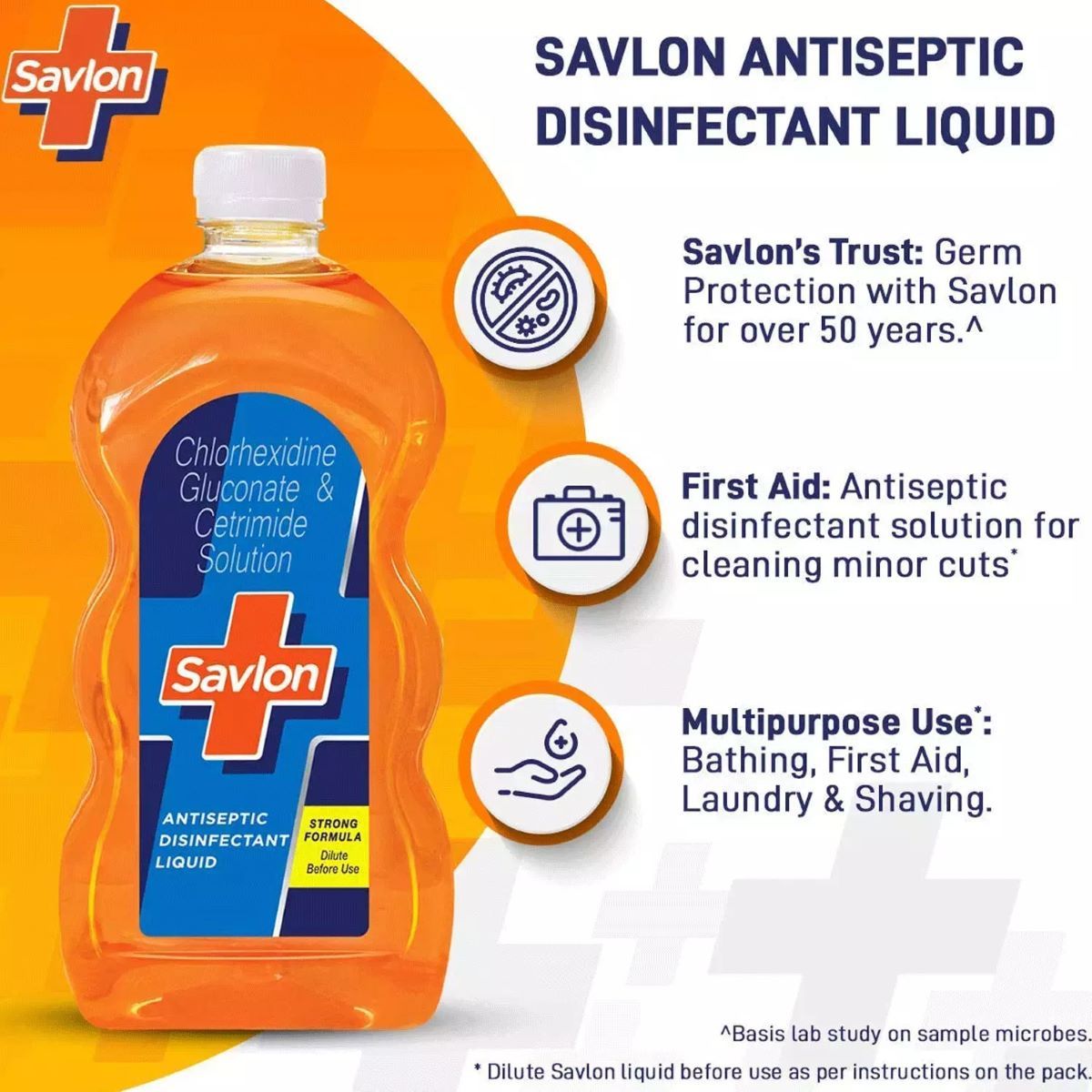 Savlon Antiseptic Disinfectant Liquid, 100 ml, Pack of 1 Savlon Antiseptic Disinfectant Liquid, 100 ml, Pack of 1