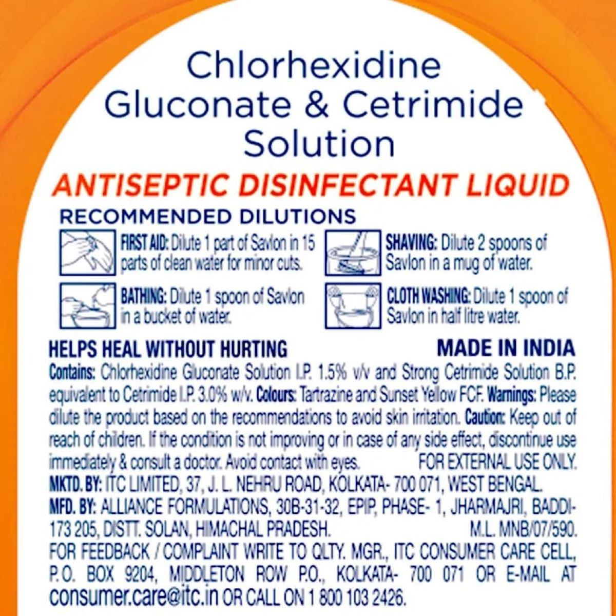 Savlon Antiseptic Disinfectant Liquid, 100 ml Price, Uses, Side Effects ...