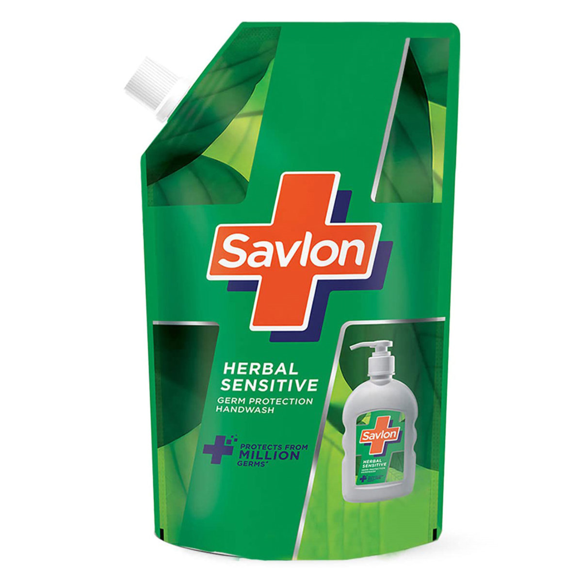 Savlon Herbal Sensitive Germ Protection Handwash 750 ml Refill Pack | With Silver Nano Particles | Provides Germ Protection| For All Skin Type, Pack of 1 Savlon Herbal Sensitive Germ Protection Handwash 750 ml Refill Pack | With Silver Nano Particles | Provides Germ Protection| For All Skin Type, Pack of 1