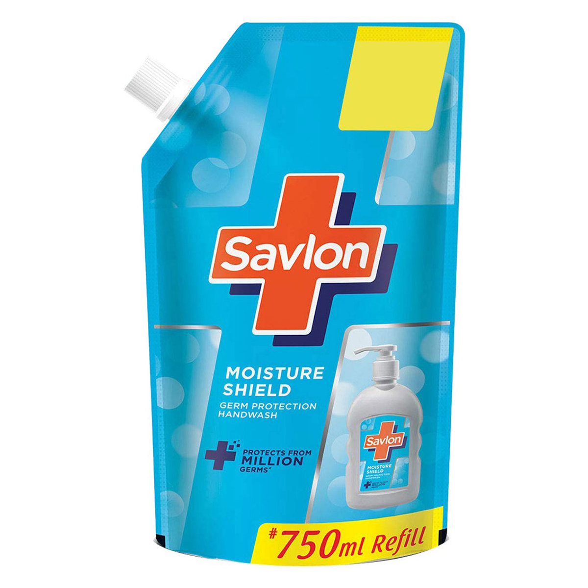 Savlon Moisture Shield Germ Protection Handwash 750 ml Refill Pack | With Silver Nano Particles | Provides Germ Protection | Keep Hand Soft & Moisturised | For All Skin Type, Pack of 1 Savlon Moisture Shield Germ Protection Handwash 750 ml Refill Pack | With Silver Nano Particles | Provides Germ Protection | Keep Hand Soft & Moisturised | For All Skin Type, Pack of 1